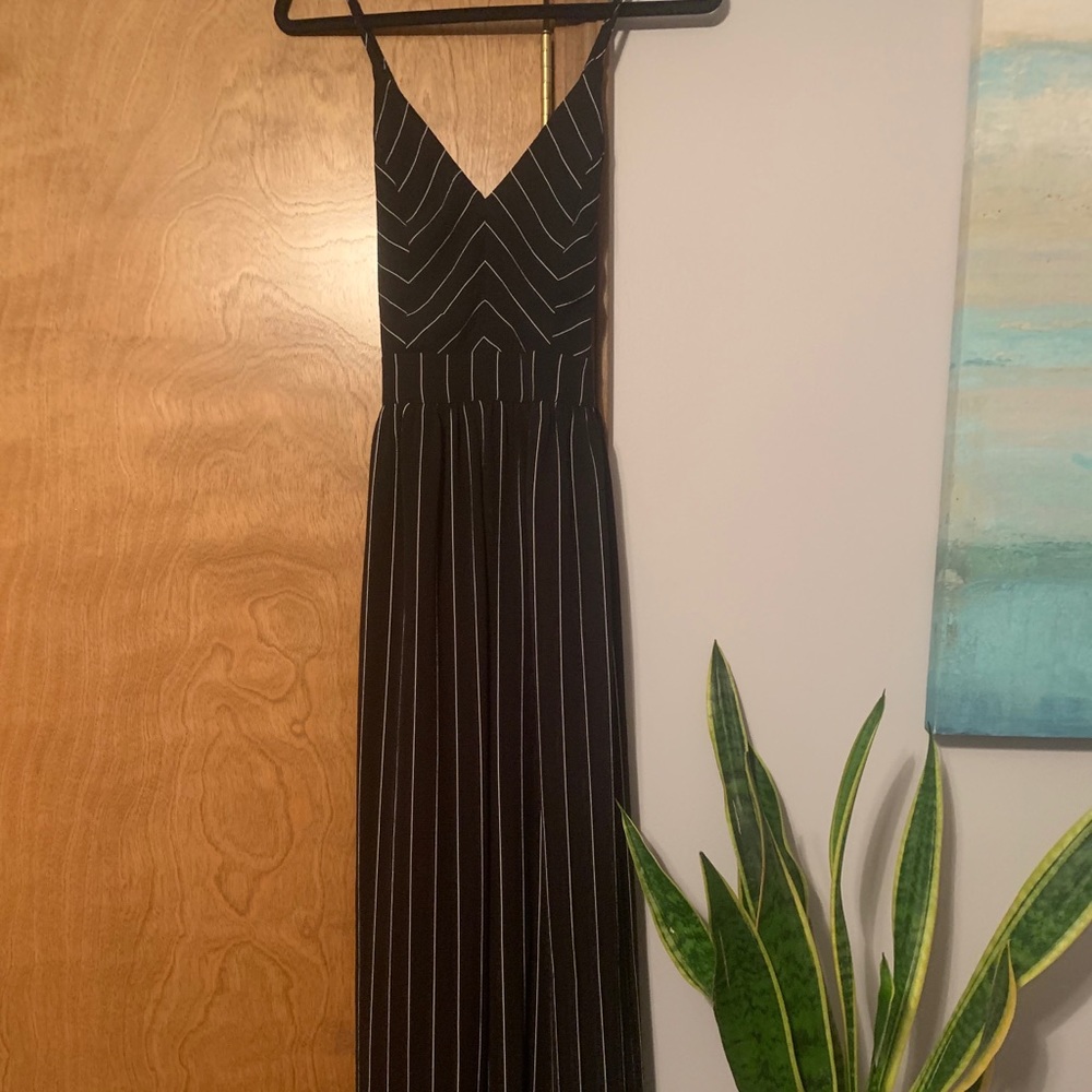 Striped Jumpsuit